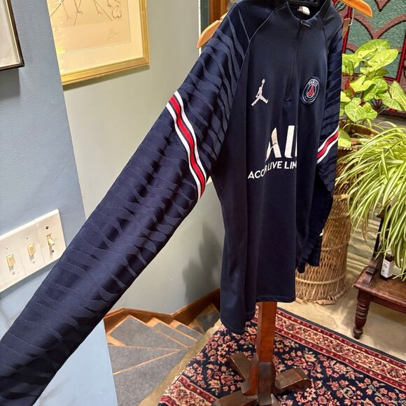 2021 Jordan × PSG Practice Tracksuit Warm‑Up Set, Size Large - Picture 6 of 16